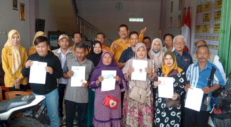 Verifikasi Faktual DPC Partai Hanura Kabupaten Muara Enim. (Noviansyah/Rmolsumsel.id). 