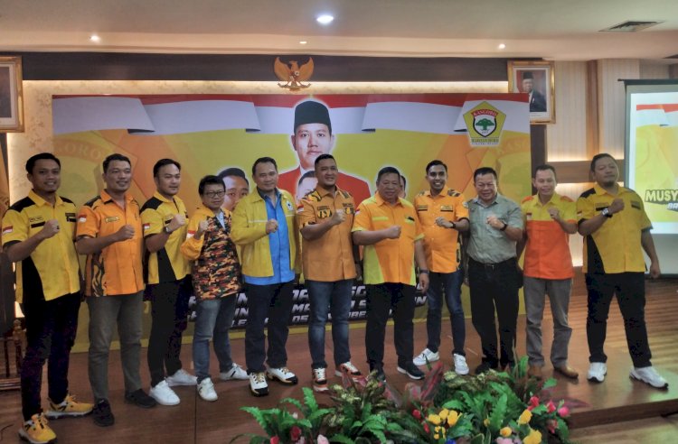 Suasana pembukaan Musda DPD BMK  1957 Sumatera Selatan (Sumsel), Sabtu (5/11/22) di Hotel Swarna Dwipa Palembang.(Dudy Oskandar/rmolsumsel.id)