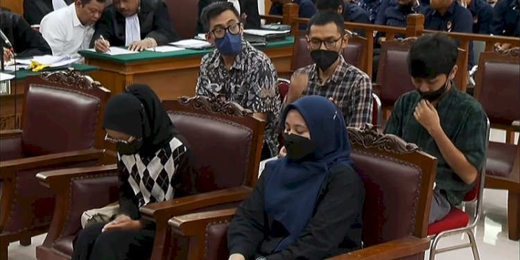 Petugas PCR yang dihadirkan dalam persidangan dugaan pembunuhan Brigadir J di PN Jakarta Selatan/Repro