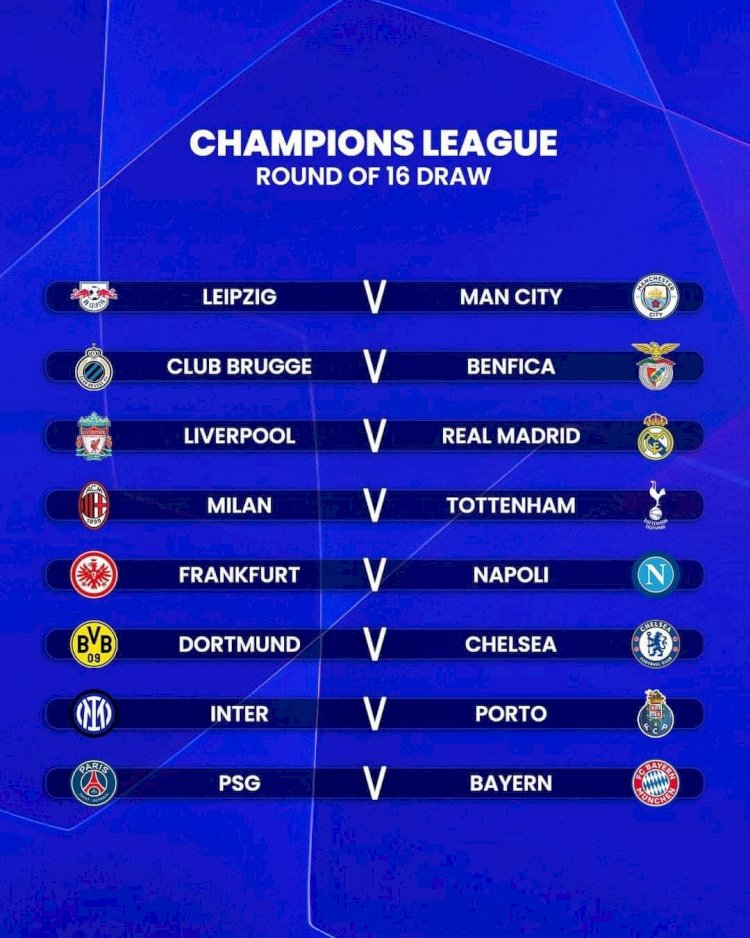 Hasil Drawing Liga Champions/net
