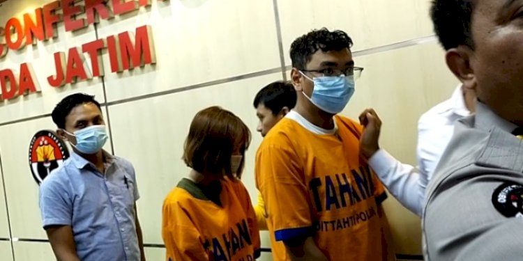 Pemeran video porno kebaya merah ditangkap Polda Jawa Timur/RMOLJatim