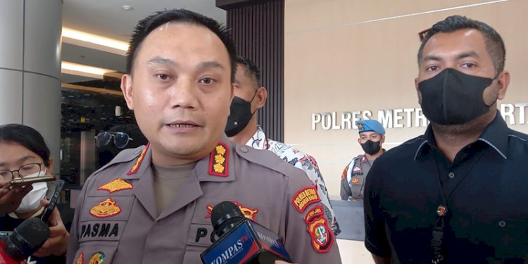 Kapolres Jakarta Barat Kombes Pasma Royce saat ditemui di Mapolres Jakarta Barat/RMOLJakarta