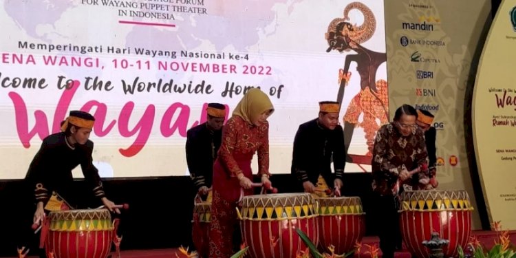 Sena Wangi menggelar Living ICH Forum for Wayang Puppet Theater in Indonesia ke-2. (net/rmolsumsel.id)