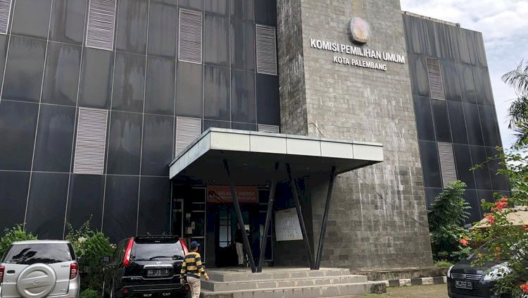 Kantor KPU Palembang/ist