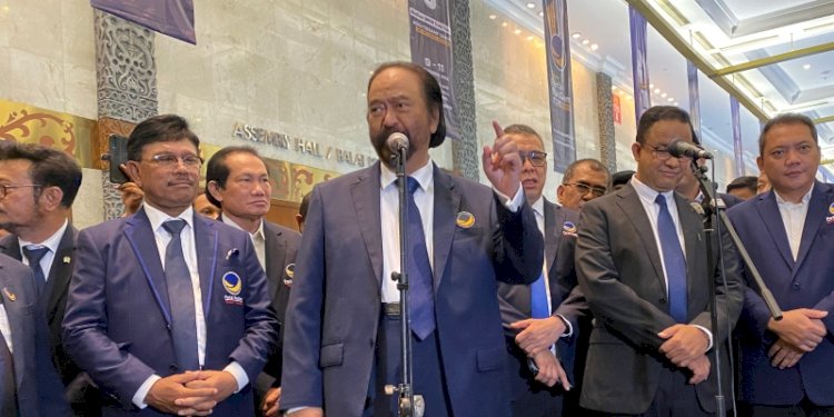 Ketua Umum Partai Nasdem, Surya Paloh dan Anies Baswedan/RMOL