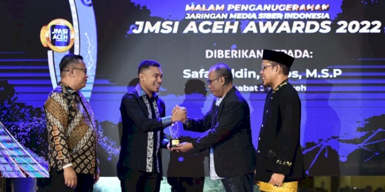 Malam anugerah JMSI Award di Aceh/ist