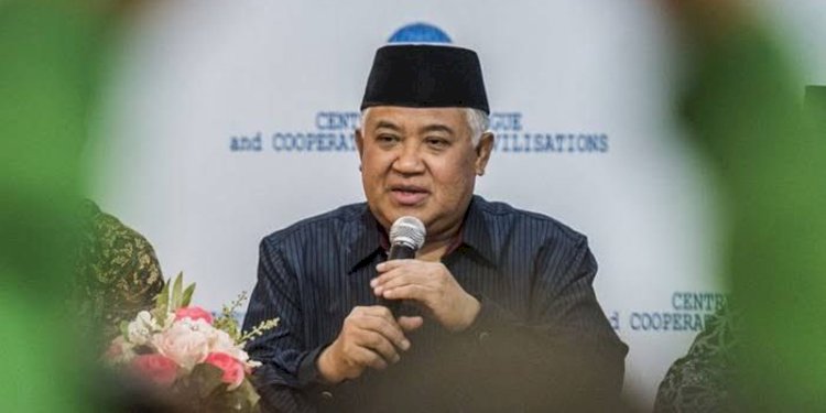 Mantan Ketua Umum PP Muhammadiyah, Din Syamsuddin/Net
