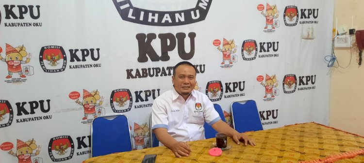 Ketua Komisi Pemilihan Umum (KPU) Kabupaten Ogan Komering Ulu (OKU), Naning Wijaya/ist