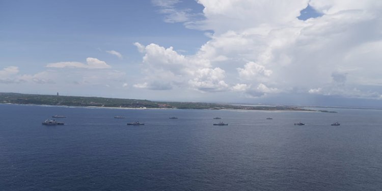 Kapal Perang Republik Indonesia (KRI) disiagakan untuk mengamankan jalannya KTT G20 di Bali/Ist