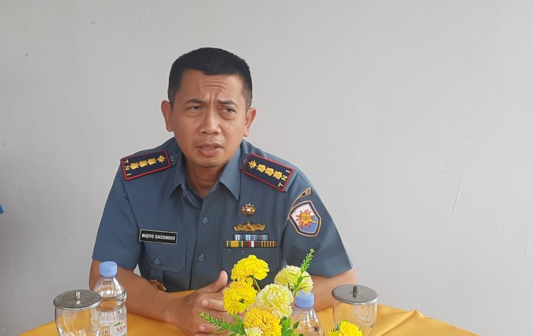 Danlanal Palembang, Kolonel Laut (P) Widyo Sasongko/ist