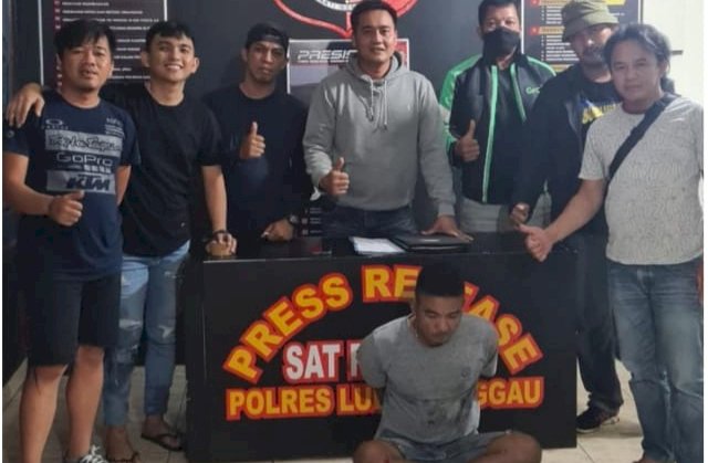 Tim Macan Linggau Satreskrim Polres Lubuklinggau menangkap tersangka kasus penggelapan motor yang sudah 2 tahun masuk DPO/ist