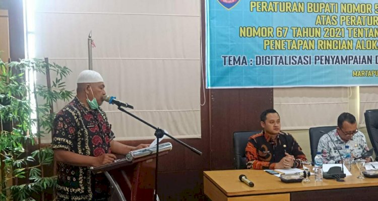 Camat Se-OKU Timur Ikut Sosialisasi Perbup No 57 Tahun 2022/ist