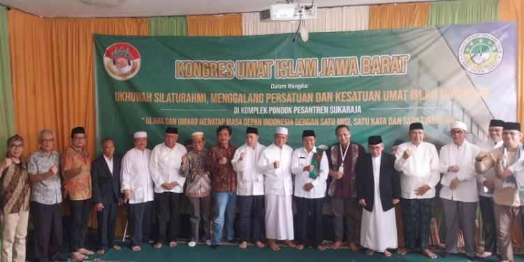 Kongres Umat Islam Jawa Barat resmi digelar di Kompleks Pondok Pesantren (Ponpes) Sukaraja, Garut/ist