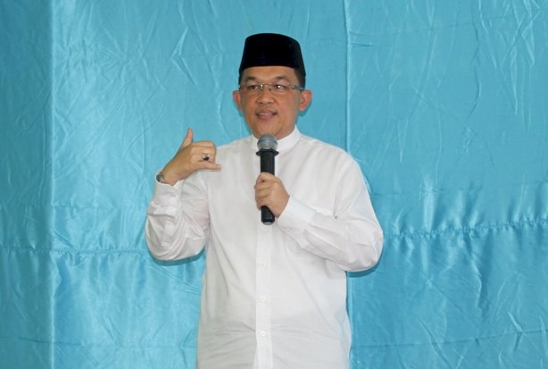 Ketua PCNU Palembang KH Hendra Zainuddin Al Qodiri (ist/rmolsumsel.id)   