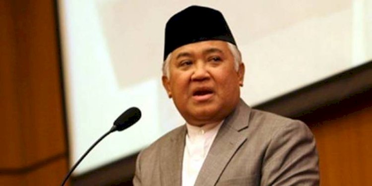 Mantan Ketua Umum PP Muhammadiyah, Prof M Din Syamsuddin/Net