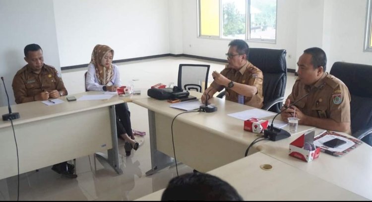 Rapat persiapan operasi pasar murah di Lubuklinggau/ist.
