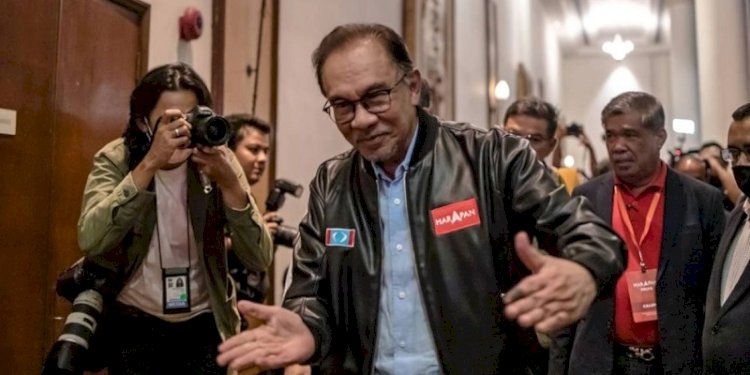 Pemimpin koalisi Pakatan Harapan Malaysia, Anwar Ibrahim/Net