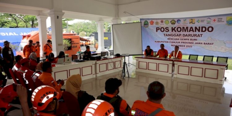 Posko Tanggap Darurat Gempa Cianjur/Ist