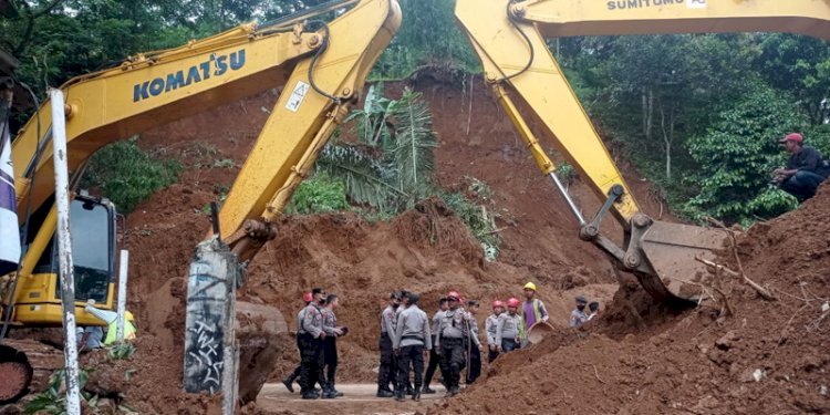 Badan Geologi menemukan dua titik longsor pasca gempa di Cianjur/ist.