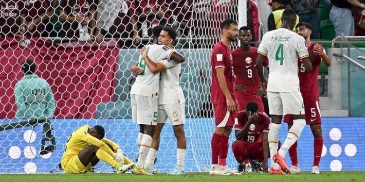 Grup A Piala Dunia 2022 Qatar, antara Qatar dan Senegal di Stadion Al-Thumama di Doha pada 25 November 2022/Net