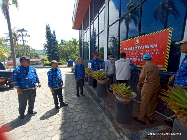 Penyegelan Hotel Sahid/Ist