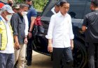Presiden Joko Widodo Tinjau Lokasi Pembangunan Rumah Khusus Tahan Gempa di Cianjur