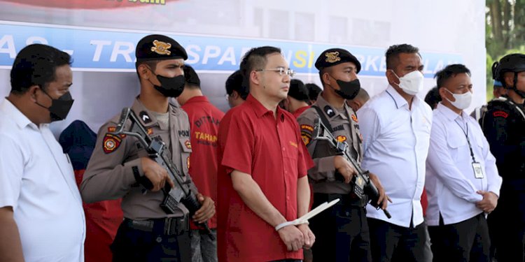 Bos judi Apin BK siap disidang/ist