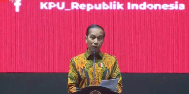Presiden Republik Indonesia, Joko Widodo dalam Konsolidasi Nasional (Konsolnas) Kesiapan Pelaksanaan Pemilu Serentak 2024 di Ancol, Jakarta Utara/Net