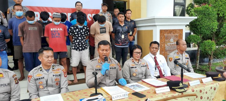 Kapolres OKU AKBP Danu Agus Purnomo memerintahkan anggotanya mengambil tindakan tegas terukur bagi pelaku 3C/ist.