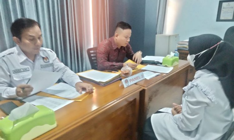 Peserta dari 22 Kecamatan di Kabupaten Muara Enim mengikuti tahapan tes wawancara dalam rangkaian tahapan seleksi Panitia Pemilihan Kecamatan (PPK) Pemilihan Umum (Pemilu) 2024/ist