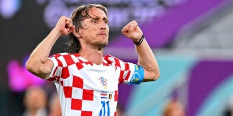 Kapten timnas Kroasia Luka Modric/ist.