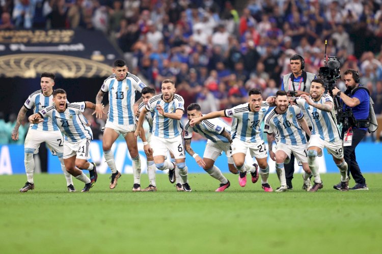 Argentina Juara Dunia setelah di final suskes mengalahkan Prancis lewat drama adu penalti/net