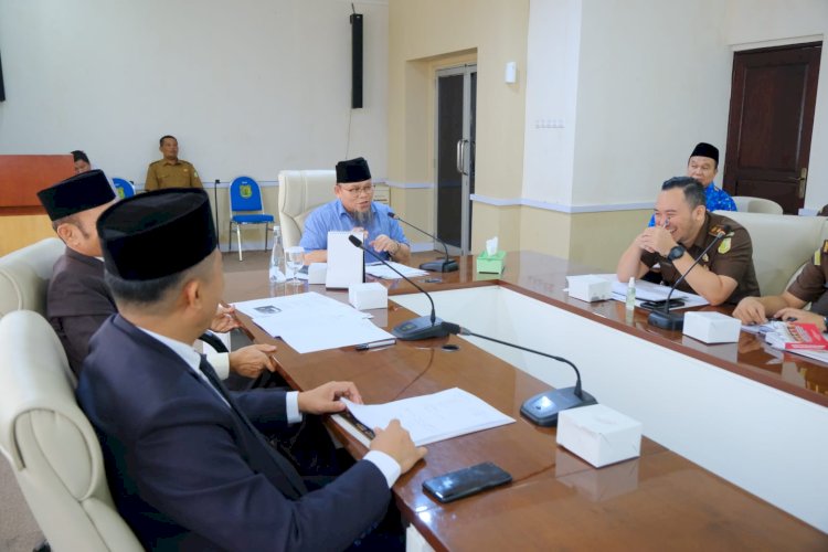 Rapat persiapan launching rumah rehabilitasi NAPZA di Muba/ist.