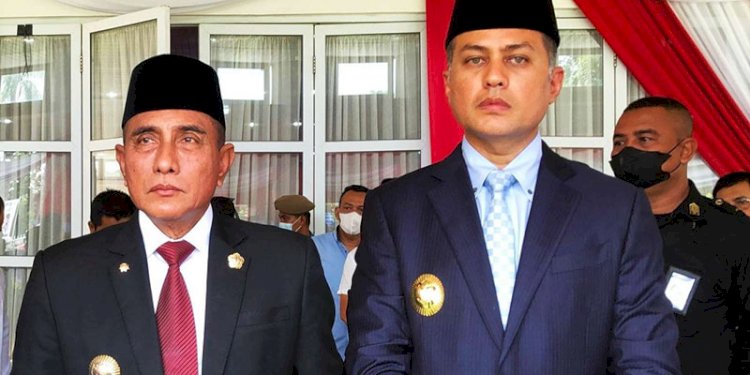 Gubernur Sumut Edy Rahmayadi dan Wagub Musa Rajekshah/Net