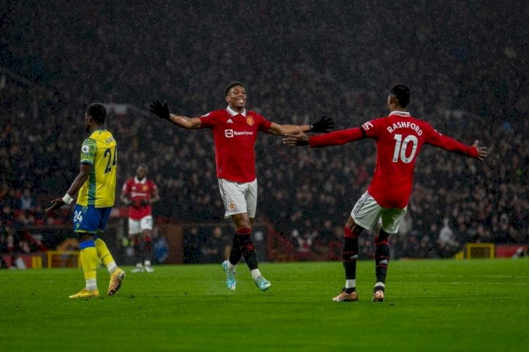 Anthony Martial dan Marcus Rashford sukses menyumbang satu gol untuk MU/ist