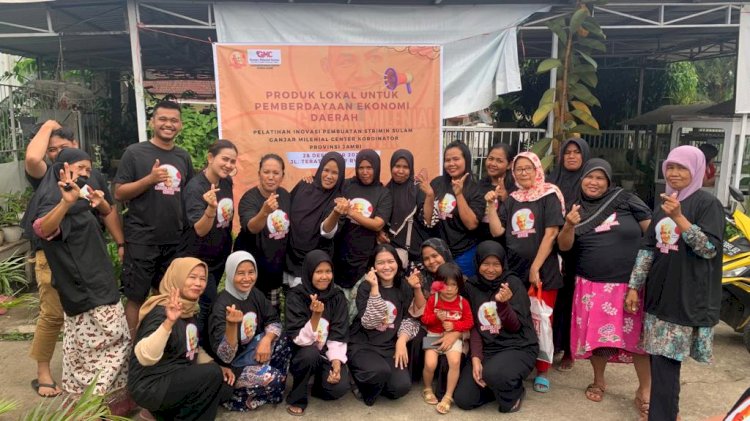 GMC Jambi gelar pelatihan menyulam/ist