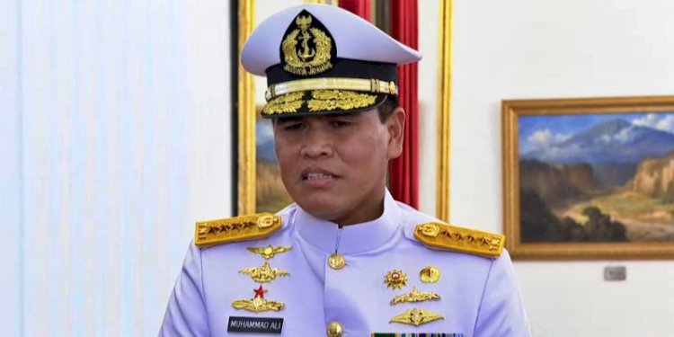 KSAL Laksamana TNI Muhammad Ali/ist.