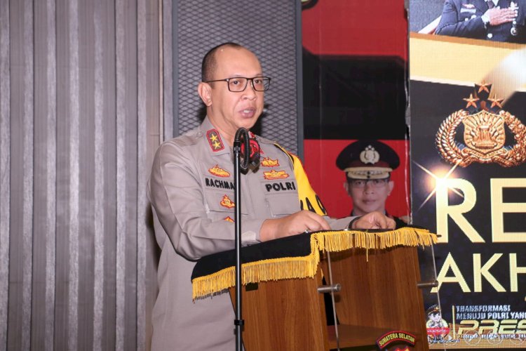 Kapolda Sumatera Selatan Irjen Pol Albertus Rachmad  Wibowo. (Dok. Polda Sumsel)