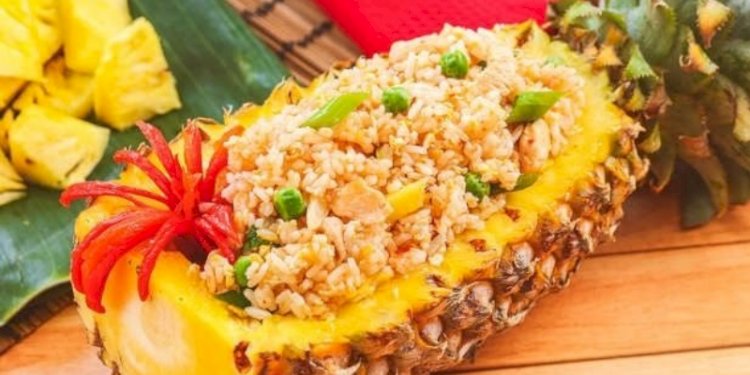Nasi Goreng Nanas. (ist/rmolsumsel.id)