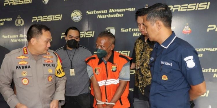 Konferensi pers pengungkapan kasus penyiraman air keras di Jakarta Barat/Net