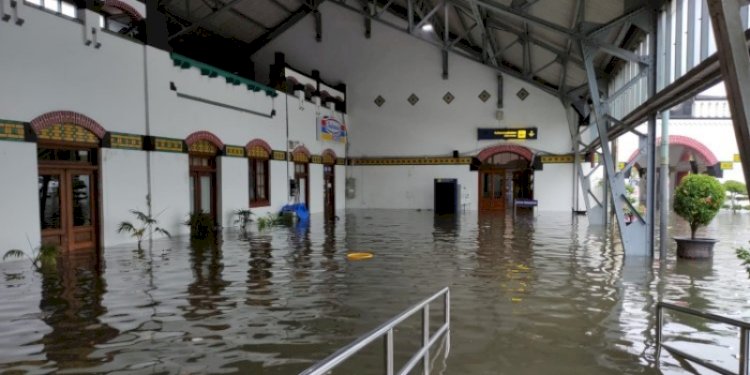 Stasiun Tawang, Semarang Banjir/RMOLJateng