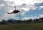 Gunakan Helikopter, Kapolda Sumsel Kunjungi Empat Lawang
