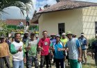 Gencarkan Gotong Royong, Wabup Yudha Ikut Revitalisasi Gereja di Desa Sukaraja