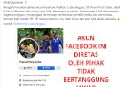 Akun Facebook Wali Kota Lubuklinggau Diretas