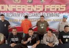 Polisi Ungkap Motif Pelaku Pembacokan Tempat Hiburan Malam di Palembang