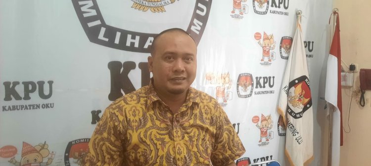 Ketua KPU OKU, Naning Wijaya. (Amizon/RmolSumsel.id)