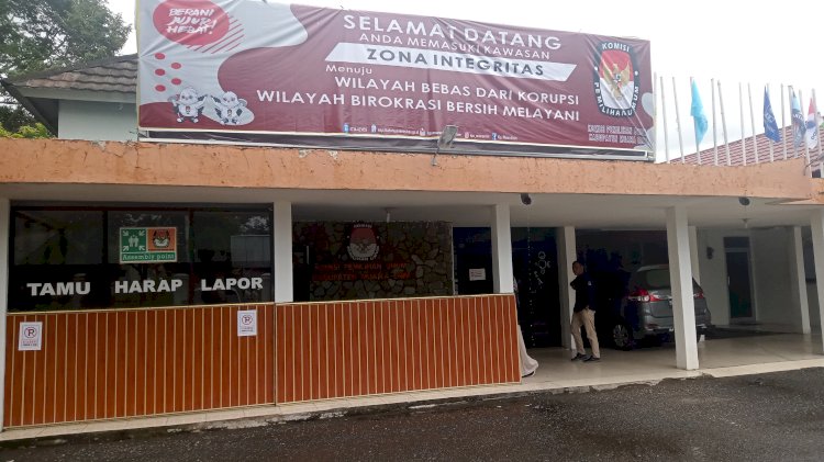 Kantor Komisi Pemilihan Umum (KPU) Muara Enim. (Noviansyah/RMOLSumsel). 