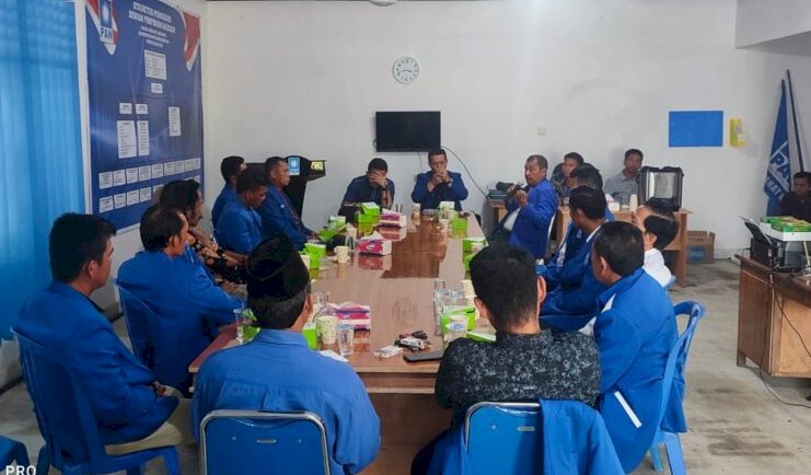 Rapat koordinasi DPD PAN OKU bersama 13 DPC Kecamatan se-Kabupaten OKU/ist