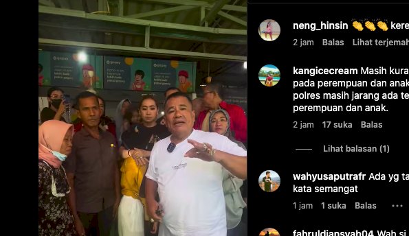 Keluarga A (17) yang menjadi korban pemerkosaan saat menemui pengacara kondang Hotman Paris di Kopi Joni Jakarta terkait vonis dua pelaku pemerkosaan yang dijatuhi hukuman 10 bulan penjara. (Tangkapan Layar Instagram)