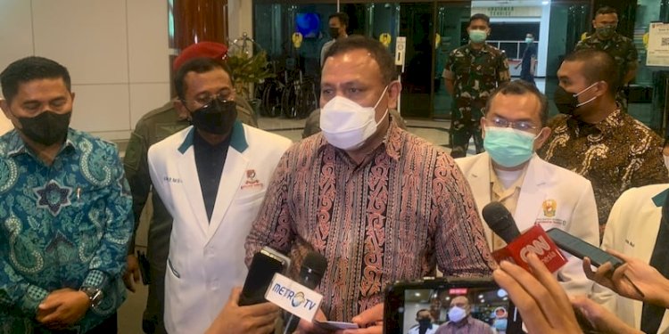 Ketua KPK Firli Bahuri di RSPAD Gatot Soebroto Jakarta/RMOL